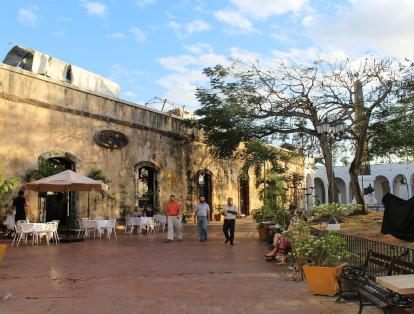 Plaza de Francia, en el casco antiguo de Panamá.