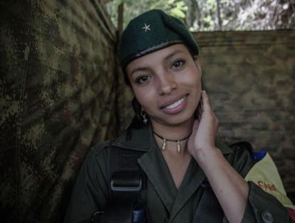 Alias Victoria, del Frente 18 de las Farc. Ituango, Antioquia