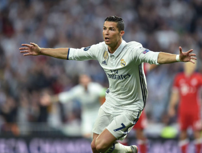 Cristiano Ronaldo, el mejor jugador de la cancha, el salvador del Real Madrid.