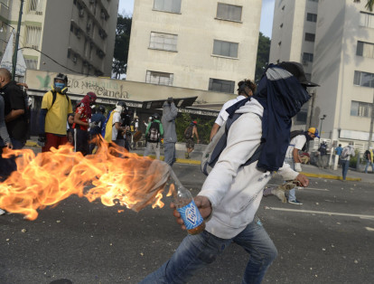 Los opositores salieron de 20 puntos de concentración pero, como en las manifestaciones anteriores, no lograron llegar al centro histórico de Caracas.