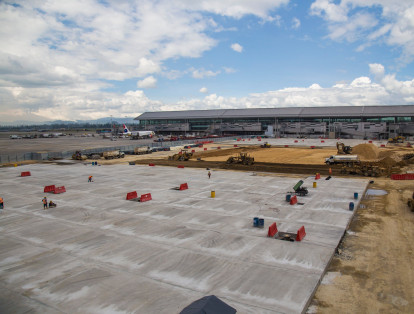 Modernización del aeropuerto El Dorado: La terminal quedará con 223.700 metros cuadrados para atender 40 millones de pasajeros al año.
