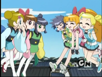 La versión japonesa de las 'Chicas superpoderosas' fue transmitida en Colombia por Cartoon Network. La popularidad del programa original, desarrollado por Hannah Barbera, fue una vara demasiado alta para la nueva producción.