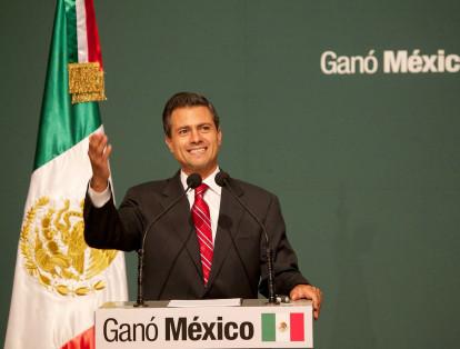 Enrique Peña Nieto se convirtió en Presidente de México a los 46 años. Es mandatario de ese país desde diciembre del 2012.