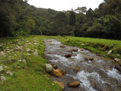 En el Alto de San Miguel nace el Río Medellín.