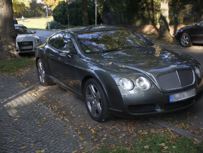 Uno de los autos de la cantante Nicol Scherzinger es un Bentley Continental. Este modelo de carro apareció en la película 2012 y en videojuegos como Asphalt 8: Airbone y sagas como Need For Speed.