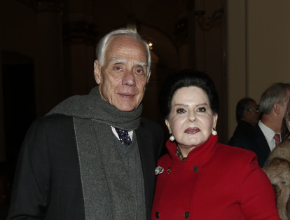 Carlos Gómez y Claudia de Gómez.