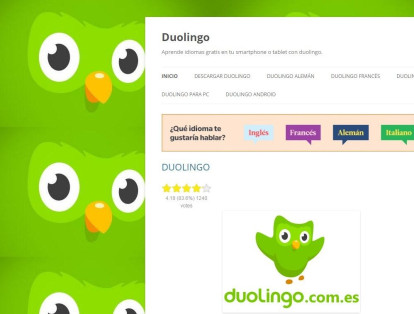 Duolingo permite abordar el aprendizaje desde la lengua nativa: francés, portugués, español, etc. Quienes ya tienen un nivel básico, con una dedicación de 20 a 40 minutos diarios podrán lograr grandes avances en 6 meses.