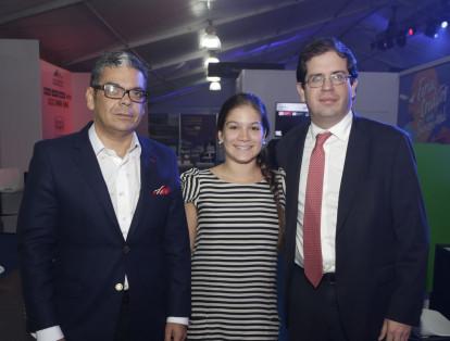 Alonso Herrán, Daniela Ramírez Luna y Mauricio Maldonado