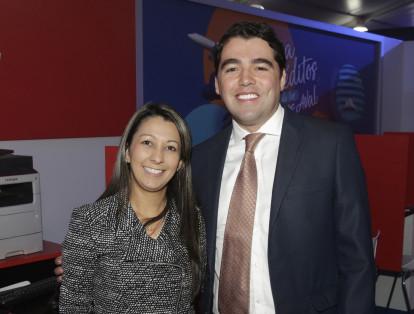 Mónica Córdoba y Manuel Vargas.