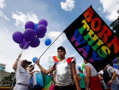 Así se vivieron las marchas del orgullo LGBTI en el país. Medellín