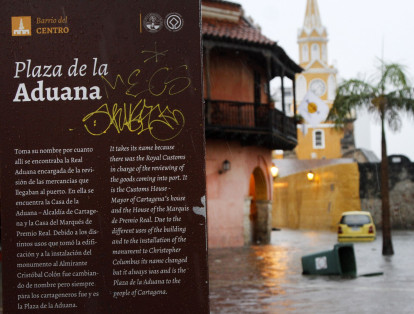 Conforme pasan las horas, se van conociendo los estragos del torrencial aguacero que, desde las 12 del día, empezó a caer en Cartagena.