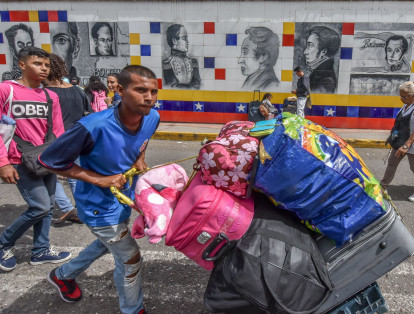 Éxodo masivo de venezolanos en los últimos días