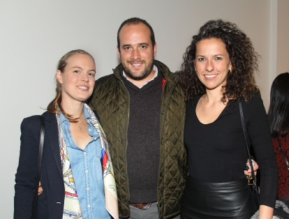 Laura Moreno, Alberto Williamson y Marianna Rezk.