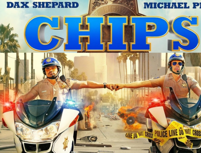 Chips: patrulla motorizada, es una película de acción y comedia dirigida por Dax Shepard. Está basada en una serie de televisión homónima. En el sitio web de críticas Rotten Tomatoes tiene un puntaje de 3.6/ 10.