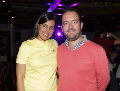 Natalia Ibáñez y Juan Pablo Rueda.
