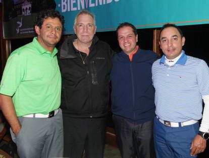 Gabriel Cárdenas, Osvaldo Schmale, Gustavo Fernández y Juan Carlos Zabala.