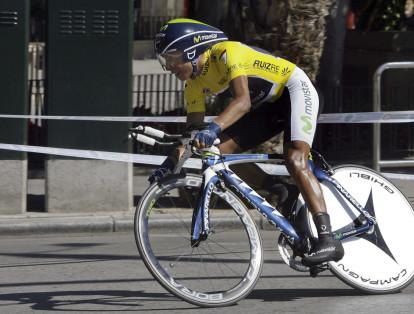 Tras firmar un contrato por dos años con el equipo Movistar, el ciclista colombiano se llevó el primer lugar de la Vuelta a Murcia. La competencia duró seis días y logró imponerse en la primera etapa.
