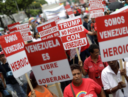El pasado viernes 11 de agosto, Trump no descartó una intervención militar para resolver la crisis que vive Venezuela. La alianza opositora Mesa de Unidad Democrática (MUD) rechazó “la amenaza militar de cualquier potencia extranjera”.