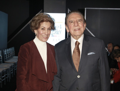 Leonor Cote y Luis Gustavo Flórez.