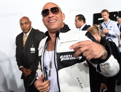 3. Vin Diesel (54.5 millones de dóalres). El actor estadounidense es reconocido por la interpretación de Dominic Toretto en la saga cinematográfica ‘The Fast and the Furious ‘ y por el papel de Richard B. Riddick en la trilogía ‘Las Crónicas de Riddick’.