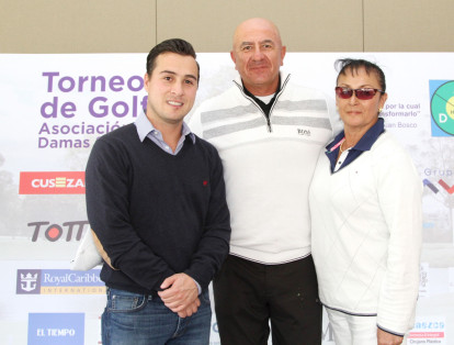 Héctor García, Luis Carlos Gil y Nancy Jordán.
