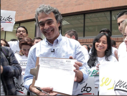 Sergio Fajardo 
Movimiento político Compromiso Ciudadano
Comité Promotor: #Se Puede