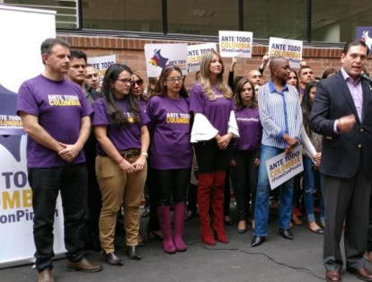 Juan Carlos Pinzón
Militaba en ‘La U’.
Movimiento promotor de su candidatura: Ante todo Colombia