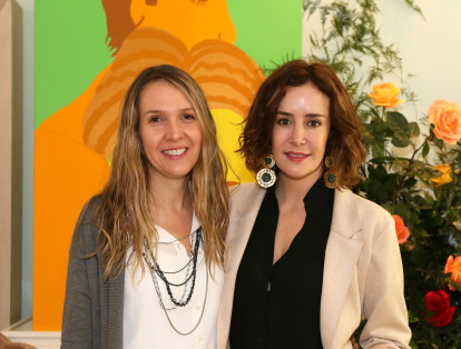 María  Virginia Rodríguez y Cristina Campuzano.