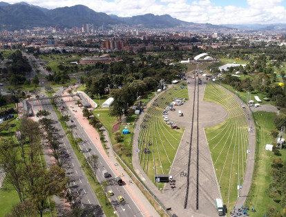 Al parque se le realizó un mantenimiento previo para dejarlo listo ante la visita de los más de 600 mil ciudadanos.