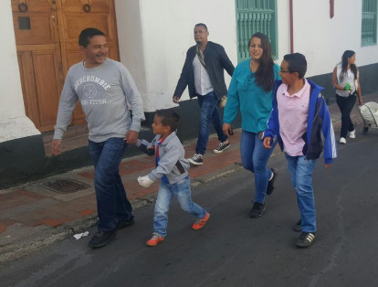 Estas son las imágenes que captaron los reporteros de la sección Bogotá que se recorrieron la ciudad en el segundo día de visita del pontífice.