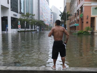 La ciudad de Miami es propensa a inundaciones.