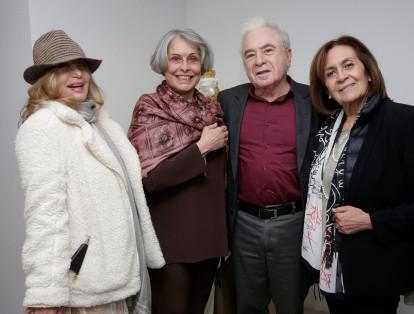 Ita Saraga, Dalita Navarro, Eduardo Serrano y Cristina Pignalosa.