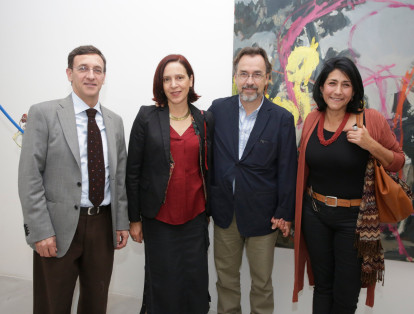 Danilo Rojas, Ángela Aránzazu, Mauricio García y Gabriela Vargas.