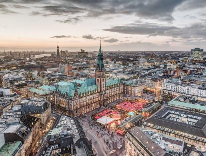Hamburgo, Alemania. La ciudad alemana es considerada una de las menos estresantes del mundo, gracias a aspectos como salud mental, seguridad social y transporte público.