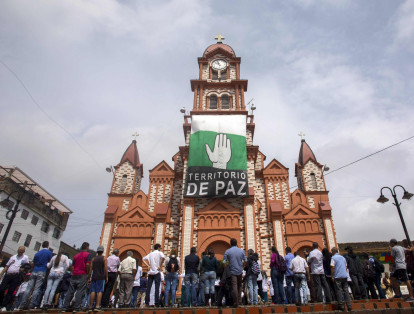 El encuentro de reconciliación se dio el sábado a las 10 de la mañana, en el templo parroquial del municipio de Granada, en Antioquia.