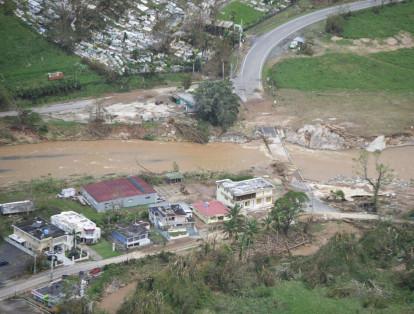 Impactantes fotos satelitales muestran cómo quedó Puerto Rico tras el paso del huracán María