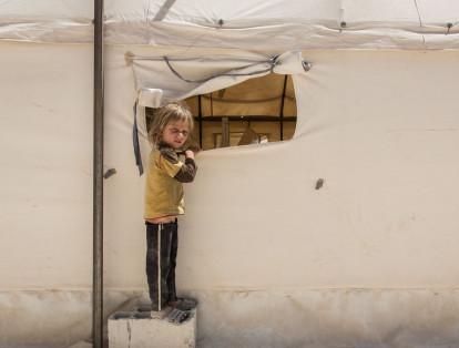 Las precarias condiciones en las que viven los desplazados de la Siria actual