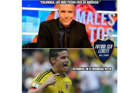 El partido de esta noche en Lima le dio la anhelada clasificación mundialista a la Selección Colombia. Tras el partido, usuarios en redes transmitieron su emoción a través de divertidos memes.