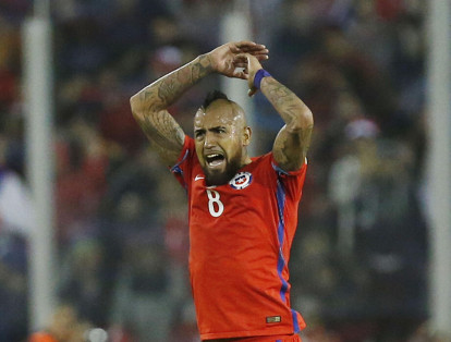 Arturo Vidal. El chileno al servicio del Bayern Munich no pudo evitar la eliminación de su selección en el partido definitivo contra Brasil. Ocupó la sexta casilla de la eliminatoria.