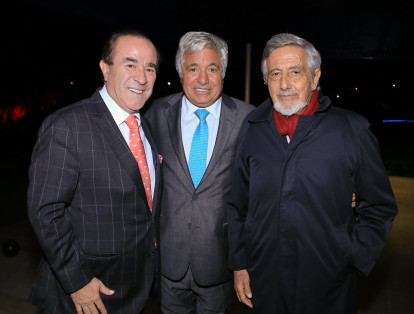Christian Toro, Jean Claude Bessudo y Guillermo Pérez.