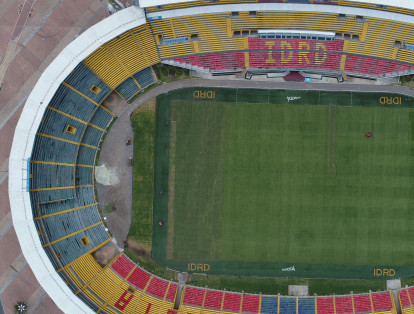 Estadio El Campín después del concierto de U2.