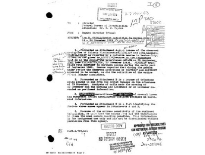 Este es uno de los archivos que fue revelado este jueves sobre el asesinato del presidente de EE. UU., John F. Kennedy