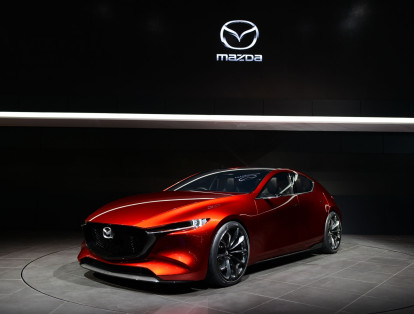 El Mazda Kai podría comenzar su fabricación en masa en el 2018. Una de sus características es que está equipado con baja emisión de gases.