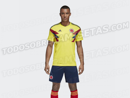 Esta sería el uniforme de la Selección Colombia en Rusia 2018.