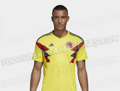 Esta sería el uniforme de la Selección Colombia en Rusia 2018.