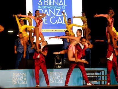 En el evento participarán 8 compañías de baile internacionales y 26 nacionales. En la foto: Fundación Escuela de baile, Combinación Rumbera.