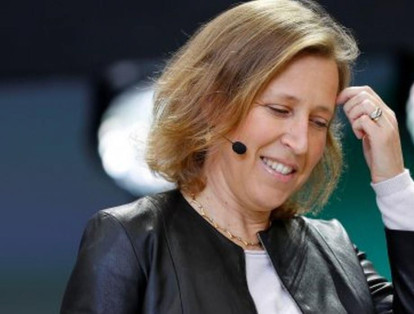 La directora ejecutiva de Google y YouTube, Susan Wojcicki, aparece en el sexto puesto de la lista.