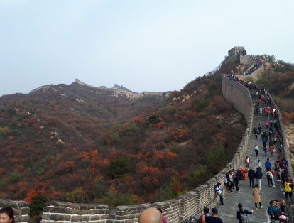 La Gran Muralla es considerada una de las siete maravillas del mundo.