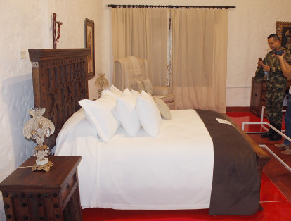 Además, los visitantes podrán ver la habitación en la que descansó durante varios minutos después de su almuerzo en Villavicencio.