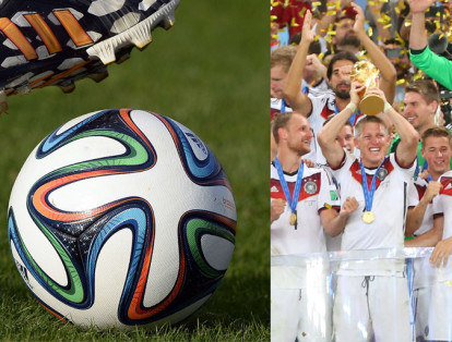 Brazuca-2014
En Brasil, Mundial que se llevó Alemania tras vencer a Argentina, Brazuca fue el balón elegido, lo fabricaron con seis paneles de poliestireno.